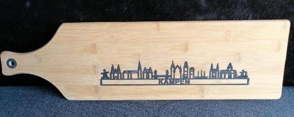 borrelplank, logo, skyline